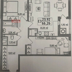 Квартира 64,2 м², 2-комнатная - изображение 3