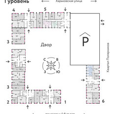 Квартира 68,6 м², 3-комнатная - изображение 2