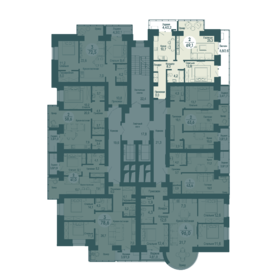 82,5 м², 2-комнатная квартира 11 800 000 ₽ - изображение 121