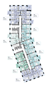 50,3 м², 2-комнатные апартаменты 30 180 000 ₽ - изображение 135