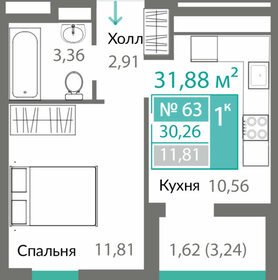 30,1 м², 1-комнатная квартира 4 755 000 ₽ - изображение 9