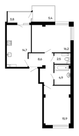 118 м², 3-комнатная квартира 16 500 000 ₽ - изображение 61