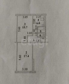 Квартира 47,5 м², 2-комнатная - изображение 5