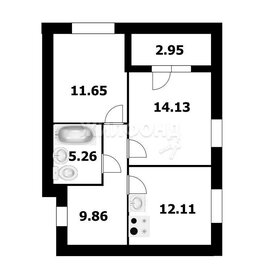 Квартира 53,2 м², 2-комнатная - изображение 1