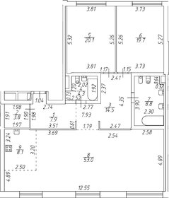 120,6 м², 2-комнатная квартира 132 660 000 ₽ - изображение 121