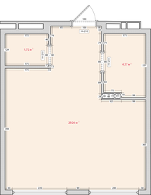 34,6 м², 1-комнатная квартира 5 830 100 ₽ - изображение 14