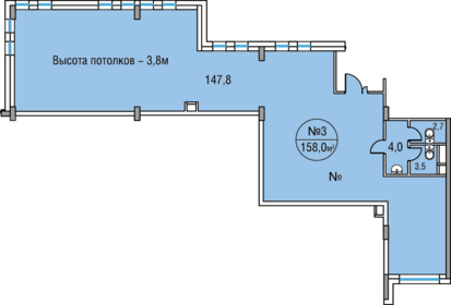 286,4 м², помещение свободного назначения 24 344 500 ₽ - изображение 23