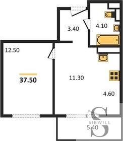 26 м², 1-комнатная квартира 4 450 000 ₽ - изображение 157