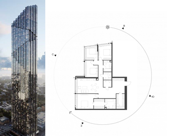 158,7 м², 4-комнатная квартира 119 770 200 ₽ - изображение 29