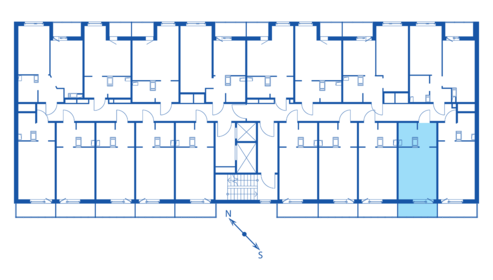 24,3 м², квартира-студия 4 185 888 ₽ - изображение 46