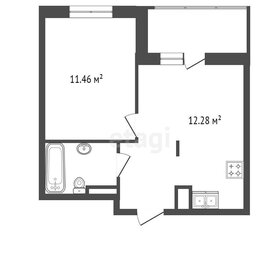 33,9 м², 1-комнатная квартира 6 150 000 ₽ - изображение 62