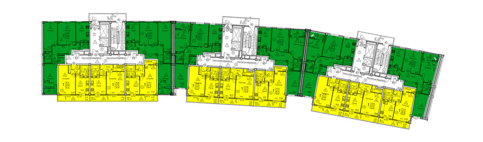 73 м², 3-комнатная квартира 7 449 060 ₽ - изображение 24