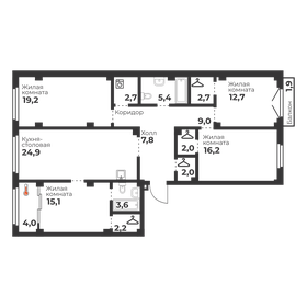 125,2 м², 3-комнатная квартира 23 900 000 ₽ - изображение 52