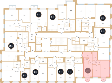 64,4 м², 2-комнатная квартира 16 043 070 ₽ - изображение 13