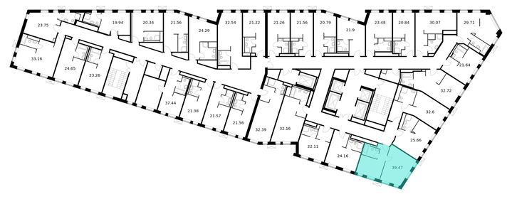 43,1 м², 2-комнатная квартира 8 758 000 ₽ - изображение 161