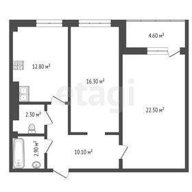 Квартира 68,4 м², 2-комнатная - изображение 2