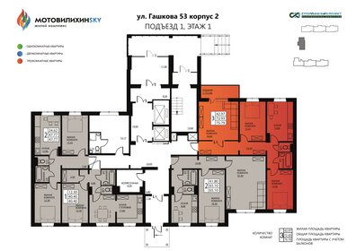 72,2 м², 3-комнатная квартира 7 910 000 ₽ - изображение 48