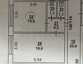 31 м², 1-комнатная квартира 3 150 000 ₽ - изображение 105