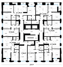 30,9 м², 1-комнатная квартира 3 600 000 ₽ - изображение 130