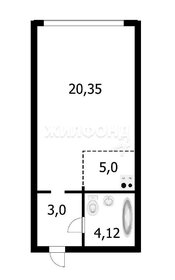 33 м², квартира-студия 2 999 000 ₽ - изображение 72