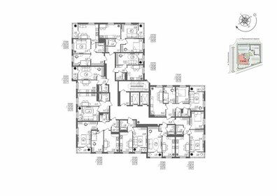 30,3 м², квартира-студия 3 320 000 ₽ - изображение 76