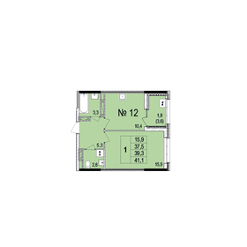 50 м², 1-комнатная квартира 4 826 000 ₽ - изображение 165