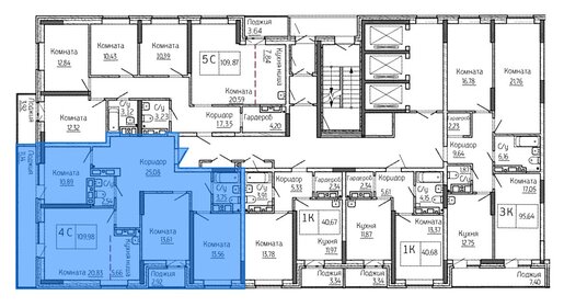 Квартира 110 м², 3-комнатная - изображение 2