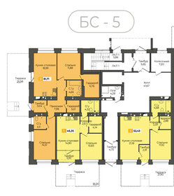 75,4 м², 3-комнатная квартира 12 450 000 ₽ - изображение 160