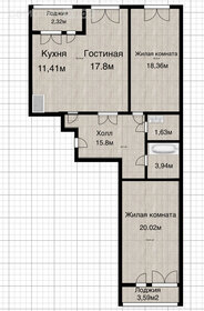 92,6 м², 3-комнатная квартира 9 300 000 ₽ - изображение 71