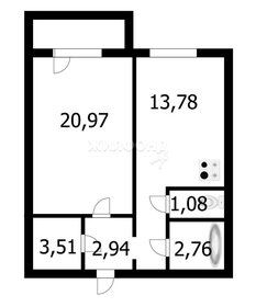 Квартира 48,9 м², 1-комнатная - изображение 1