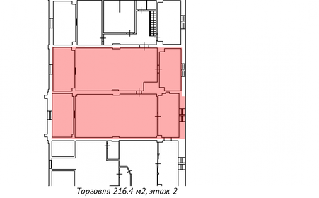 216,5 м², торговое помещение - изображение 5