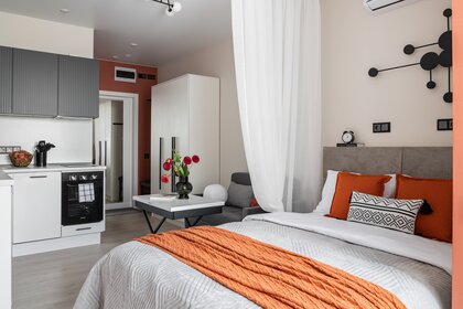 24 м², квартира-студия 3 290 ₽ в сутки - изображение 42