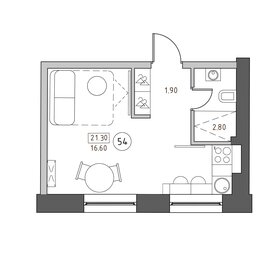 19,8 м², квартира-студия 6 730 020 ₽ - изображение 106