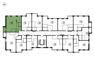 110 м², 3-комнатная квартира 15 299 000 ₽ - изображение 62