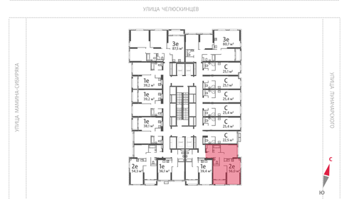 58,2 м², 2-комнатная квартира 9 294 540 ₽ - изображение 5