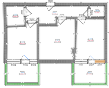 Квартира 46,3 м², 2-комнатные - изображение 1