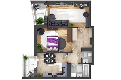 71,4 м², 2-комнатная квартира 6 100 000 ₽ - изображение 65