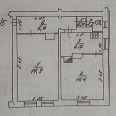 Квартира 44,3 м², 2-комнатная - изображение 1