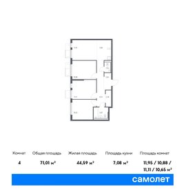 78,5 м², 3-комнатная квартира 10 390 856 ₽ - изображение 10