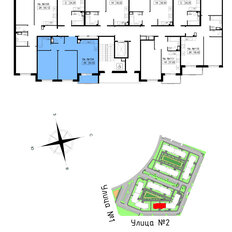 Квартира 61,9 м², 2-комнатная - изображение 2