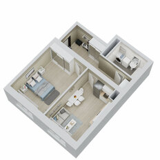 Квартира 51,5 м², 1-комнатная - изображение 4