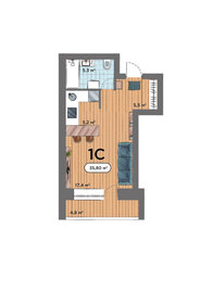 40 м², 1-комнатная квартира 6 150 000 ₽ - изображение 75