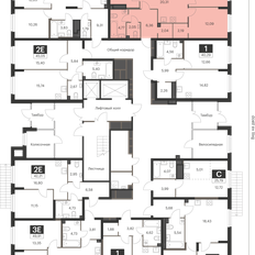 Квартира 71,2 м², 3-комнатная - изображение 2