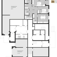 Квартира 81,9 м², 2-комнатная - изображение 2