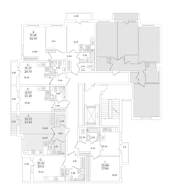 34,5 м², 1-комнатная квартира 9 225 653 ₽ - изображение 74