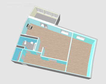 64,9 м², 2-комнатная квартира 11 690 000 ₽ - изображение 32