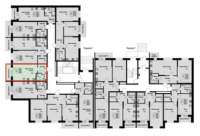 26,7 м², квартира-студия 3 390 900 ₽ - изображение 7