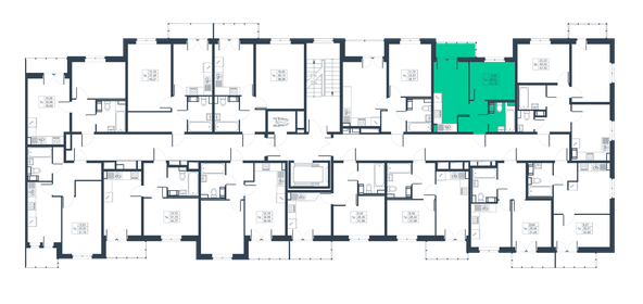 29,9 м², 1-комнатная квартира 4 449 140 ₽ - изображение 23