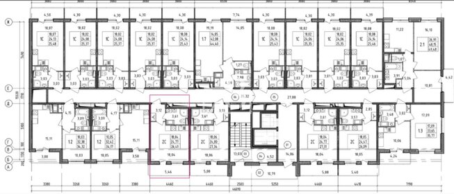 23,4 м², квартира-студия 8 200 000 ₽ - изображение 112