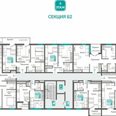 Квартира 67,1 м², 2-комнатная - изображение 2